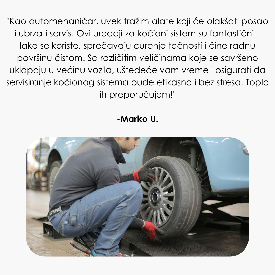 Auto Čep za Kočioni Sistem - 4 Komada u Setu